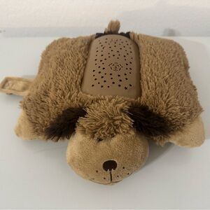 Brown Plush Dog Night Light Pillow Pet Star Projector